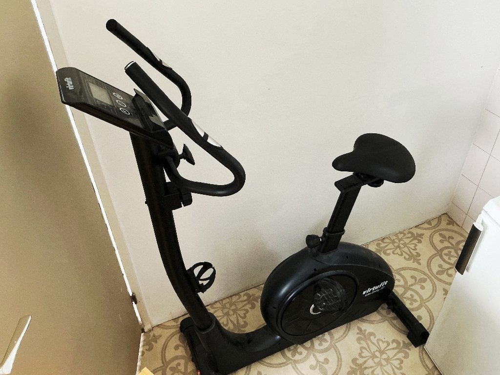 VirtuFit Low Entry Bike 1.0 hometrainer lage instap, Ophalen, Overige materialen, Zo goed als nieuw, Benen