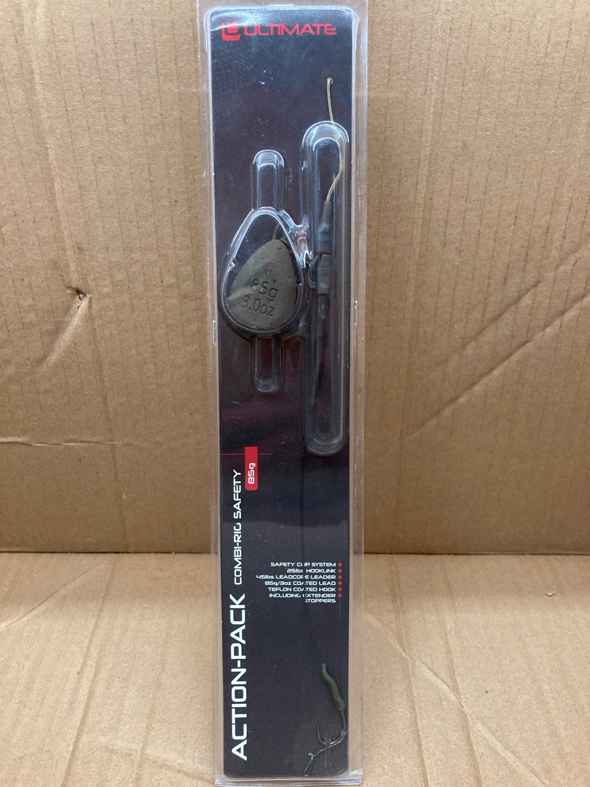 Ultimate Action-Pack Combi-Rig Safety 85g Lood, Watersport en Boten, Dobber of Lood, Nieuw, Ophalen of Verzenden, Nvt