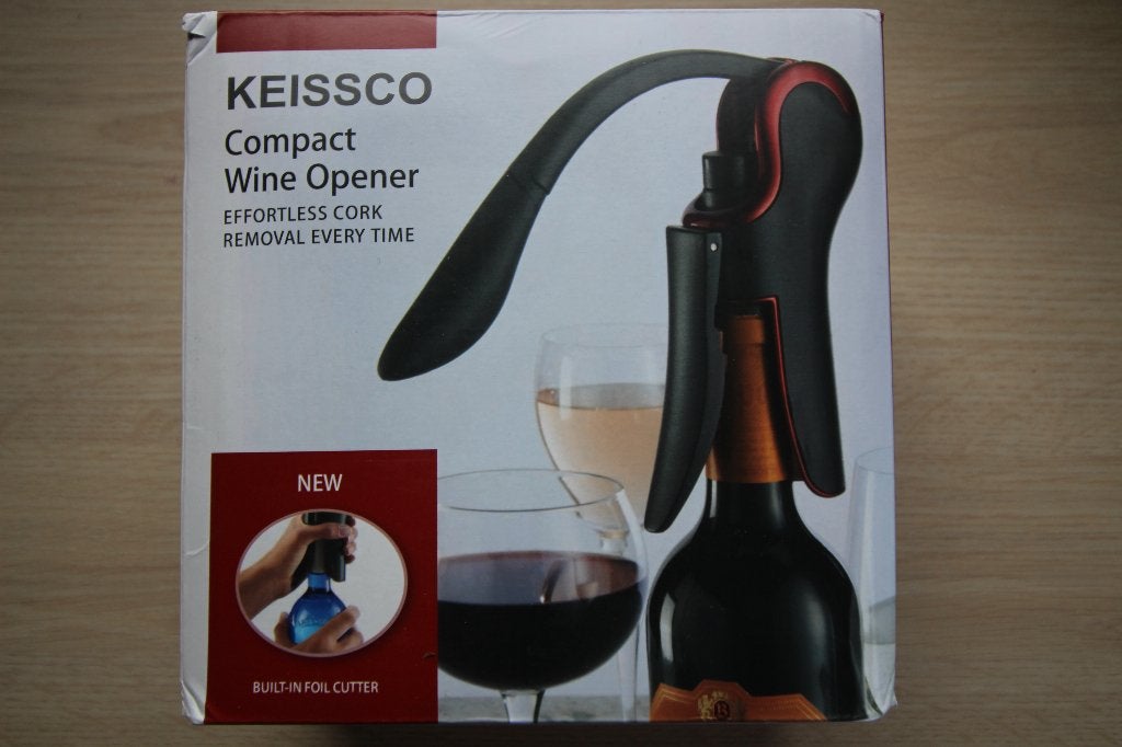 Bijzondere compacte Kurkentrekker Keissco nieuw, Overige typen, Nieuw, Ophalen of Verzenden, Meerkleurig