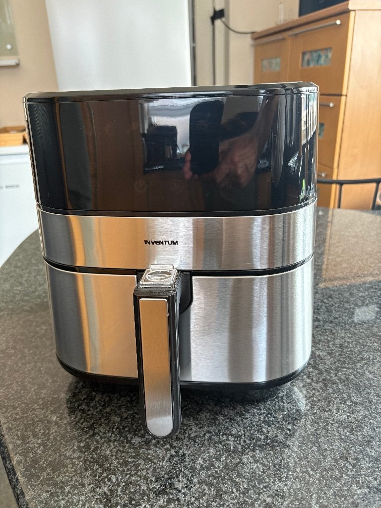 Inventum Airfryer GF 500 HLD (minimaal gebruikt), Witgoed en Apparatuur, Ophalen, Zo goed als nieuw, Airfryer, 1500 gram of meer