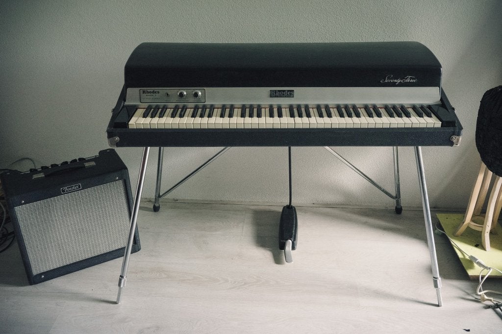 Fender Rhodes Mk 1, Muziek en Instrumenten, Ophalen, Gebruikt, Zwart, Piano