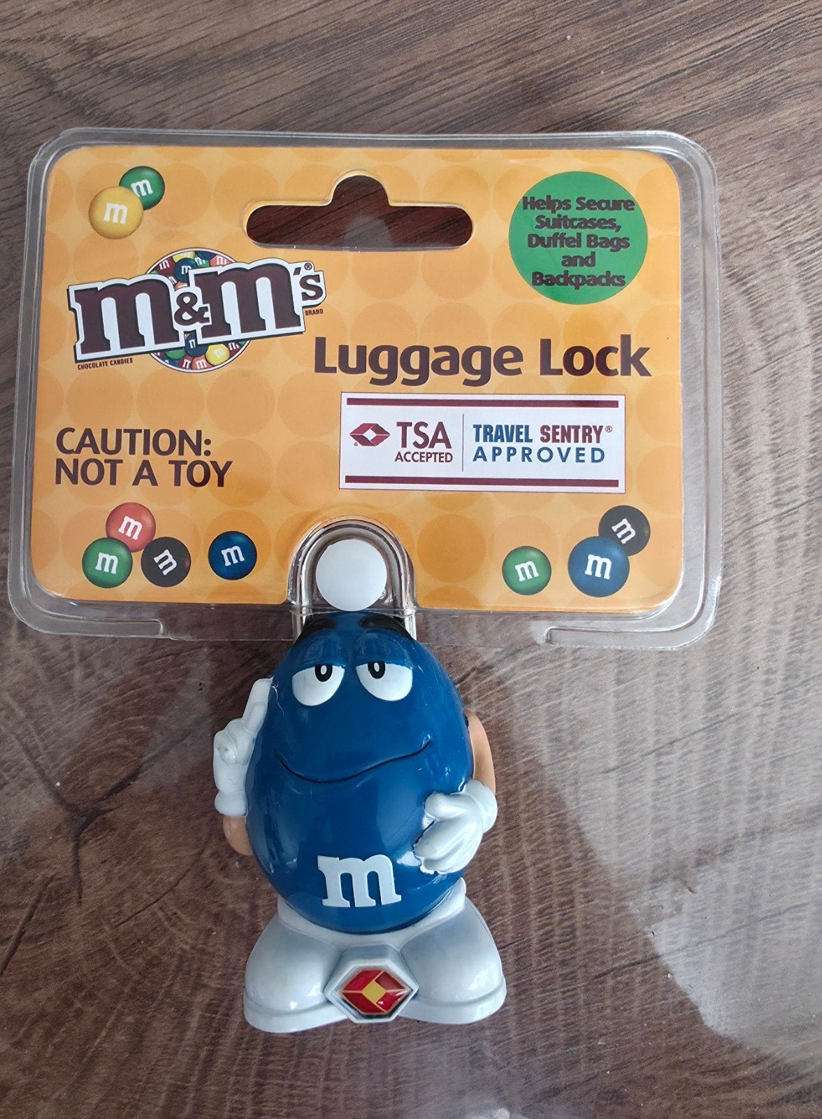 Officiele M&MS bagage slot (TSA) nieuw in blisterverpakking!, Verzamelen, Ophalen of Verzenden, Huis en Inrichting