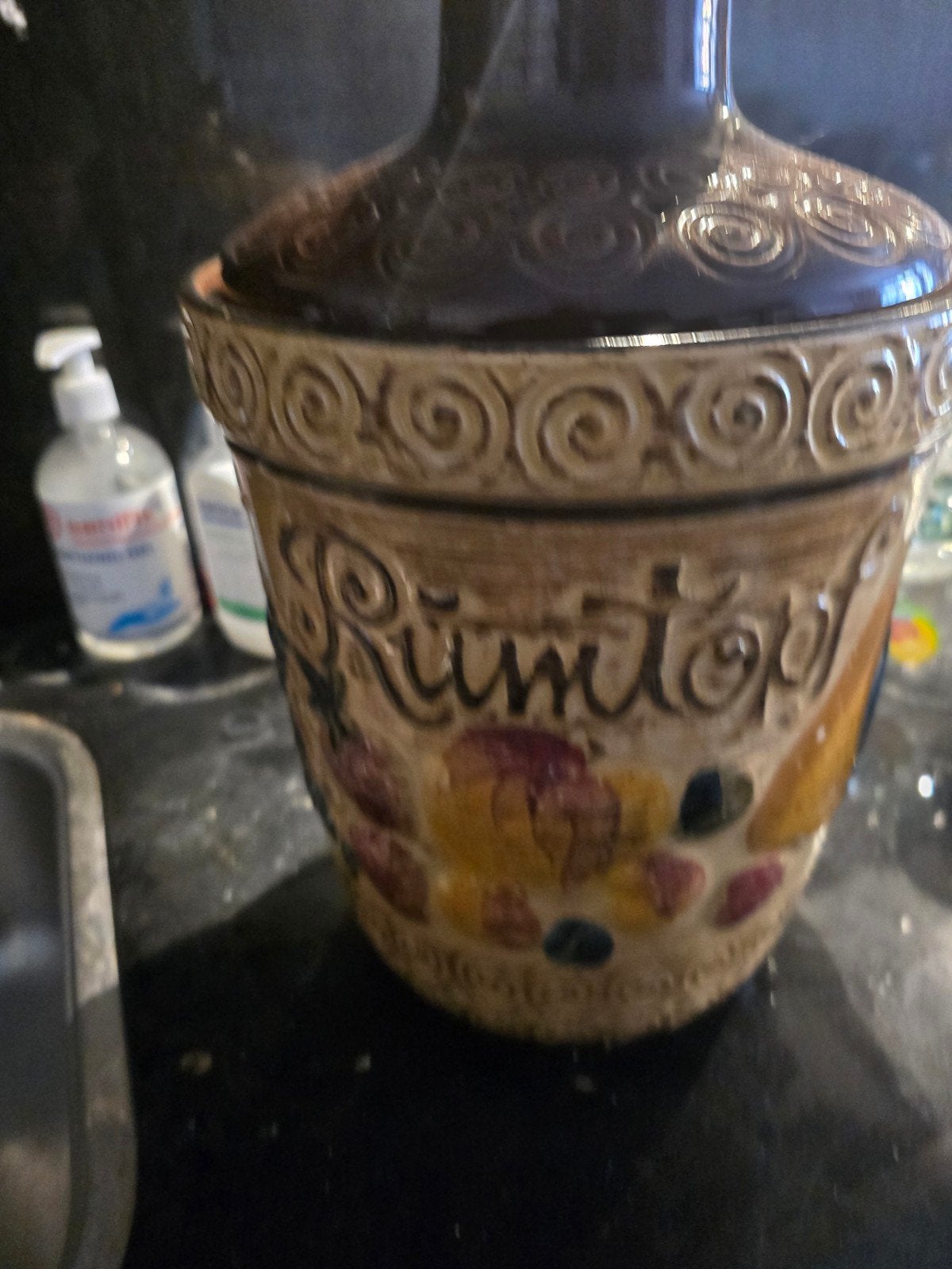 Vintage Rumtopf West-Duitsland - Aardewerk Fruitpot, Ophalen of Verzenden