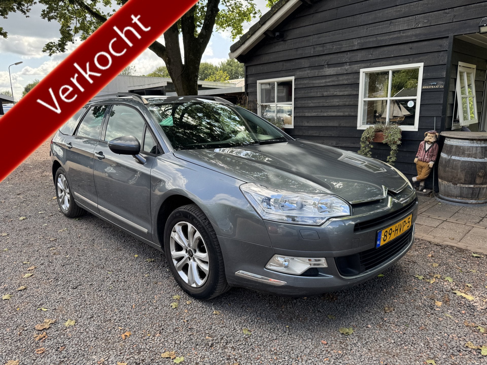Citroën C5 Tourer 2.0 16V Automaat Ligne Busn. G3, Auto's, 1644 kg, 4 cilinders, Parkeersensor, Leder en Stof