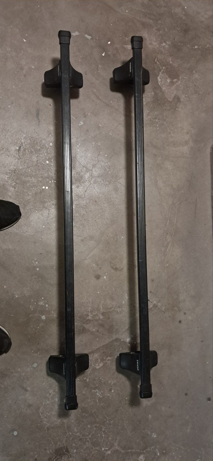 Thule dakdragers - seat leon 1p bouwjaar 2008, Auto diversen, Dakdragers, Ophalen, Gebruikt
