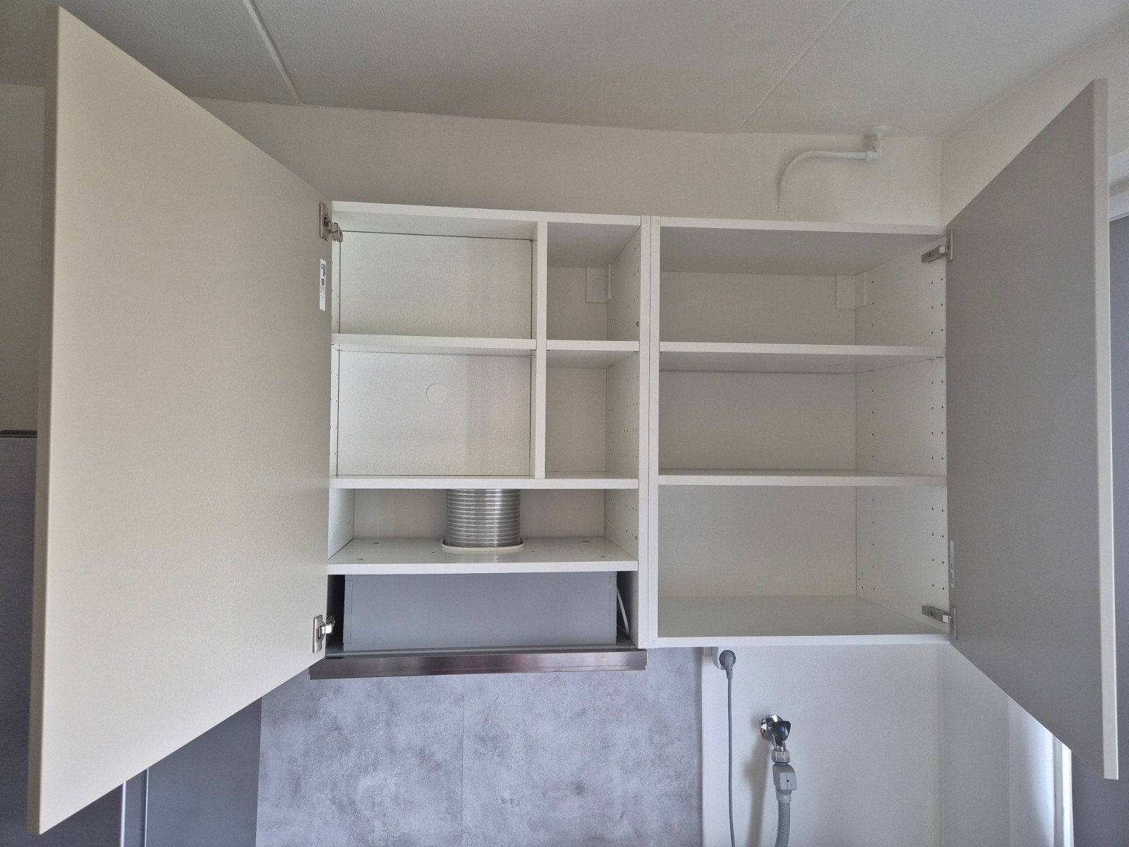 Ikea METOD beige wandkasten incl. UTDRAG Inbouwafzuigkap, Ophalen, Beige, Zo goed als nieuw, Minder dan 100 cm