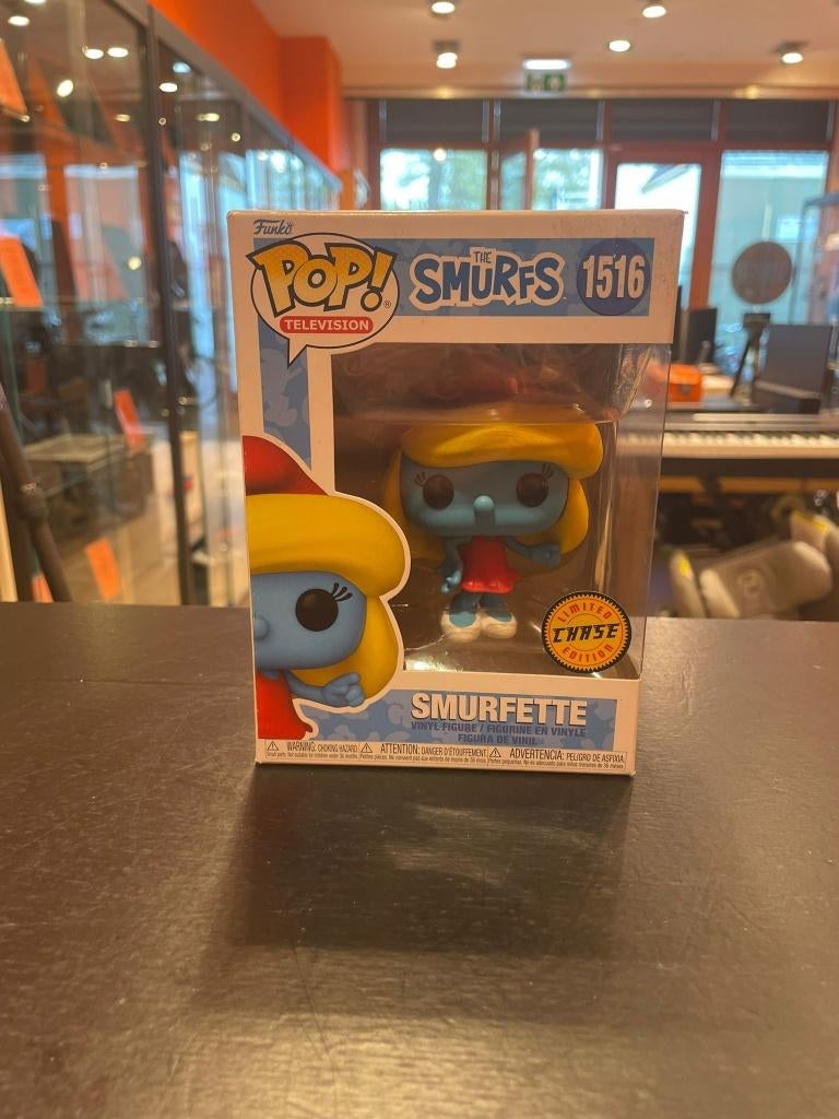 Funko Pop! 1516 The Smurfs LImted Chase Smurfette, ., Nieuw, Ophalen of Verzenden, .