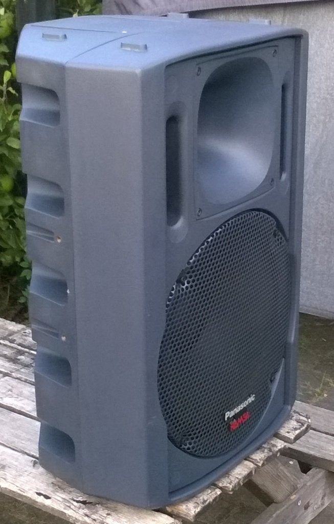 Luidsprekers 15 inch 400 Watt Ramsa - Panasonic 2 stuks, Audio, Tv en Foto, Luidsprekers, Stereo speakers, Ophalen of Verzenden