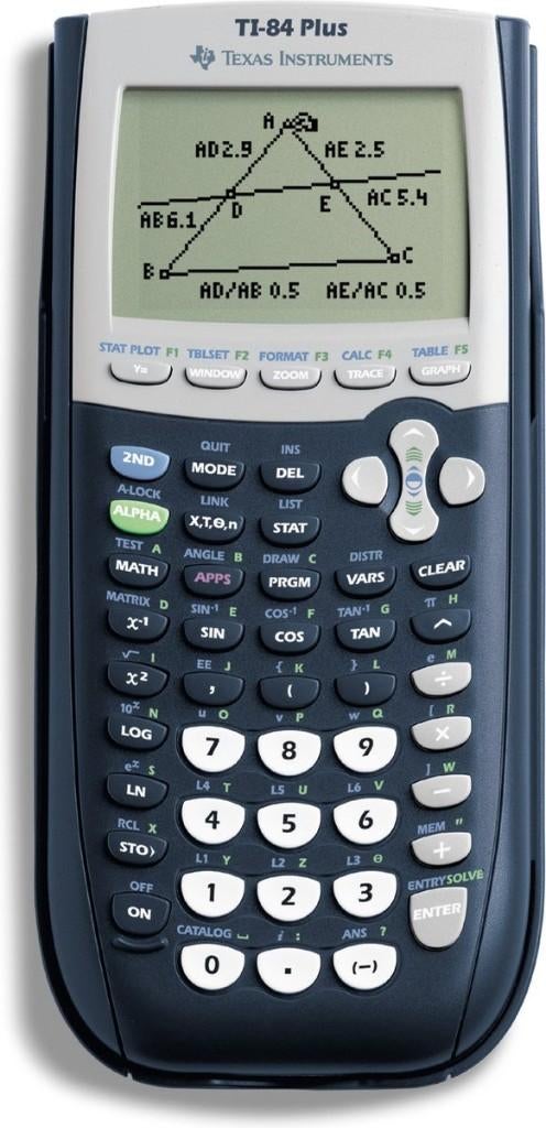 Grafisch rekenmachine - Texas TI-84 plus, Ophalen of Verzenden, Grafische rekenmachine, Zo goed als nieuw
