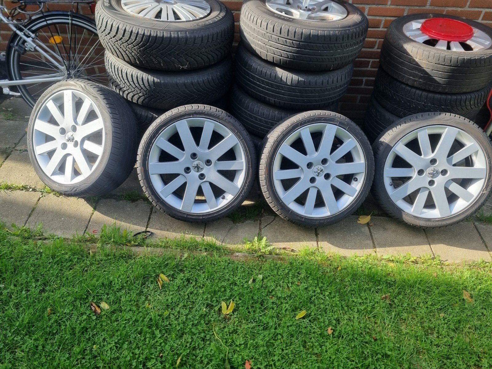 Peugeot 17 inch Hockenheim velgen, Auto-onderdelen, 17 inch, All Season, 205 mm, Ophalen of Verzenden