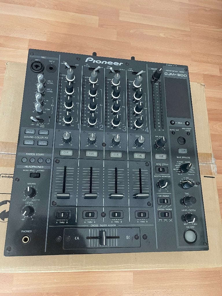 Pioneer DJM 800, Ophalen, Gebruikt, Draaitafel, Pioneer