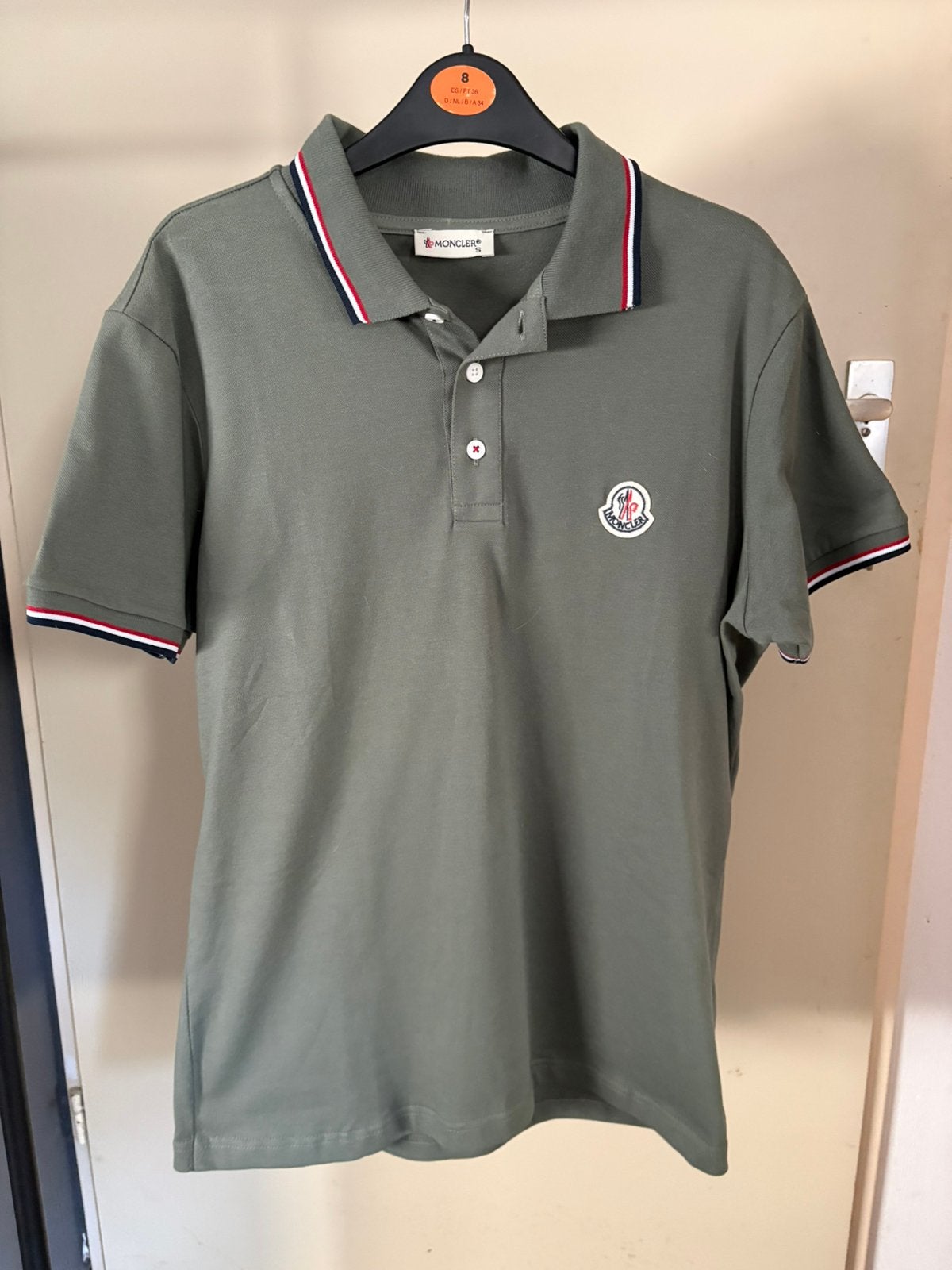 moncler polo (s), Ophalen, Nieuw, Maat 46 (S) of kleiner, Groen