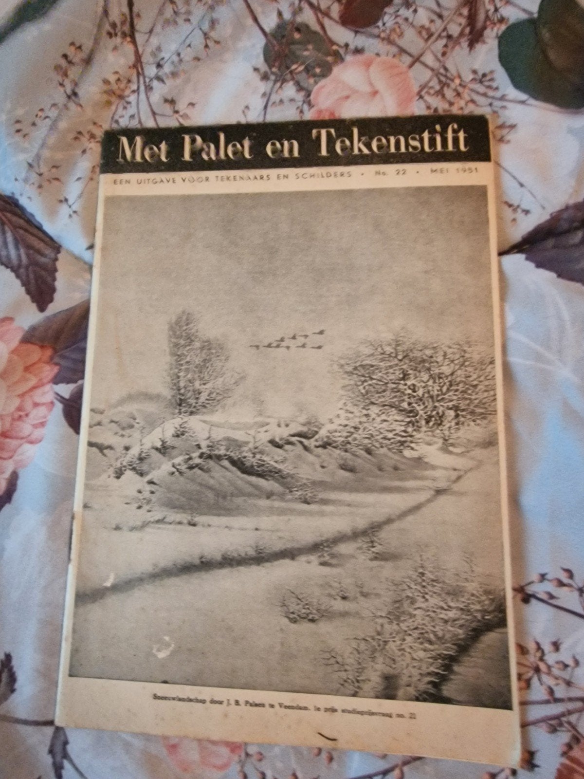 Met Palet en Tekenstift - Mei 1951 - Nr. 22, Ophalen of Verzenden, Gelezen, Overige typen