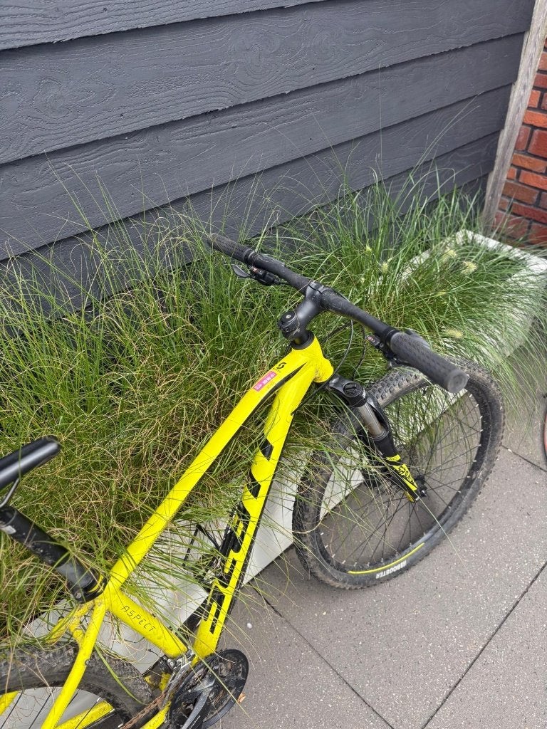 Scott Aspect mountainbike - Geel, Gebruikt, Hardtail, Heren, 49 tot 53 cm