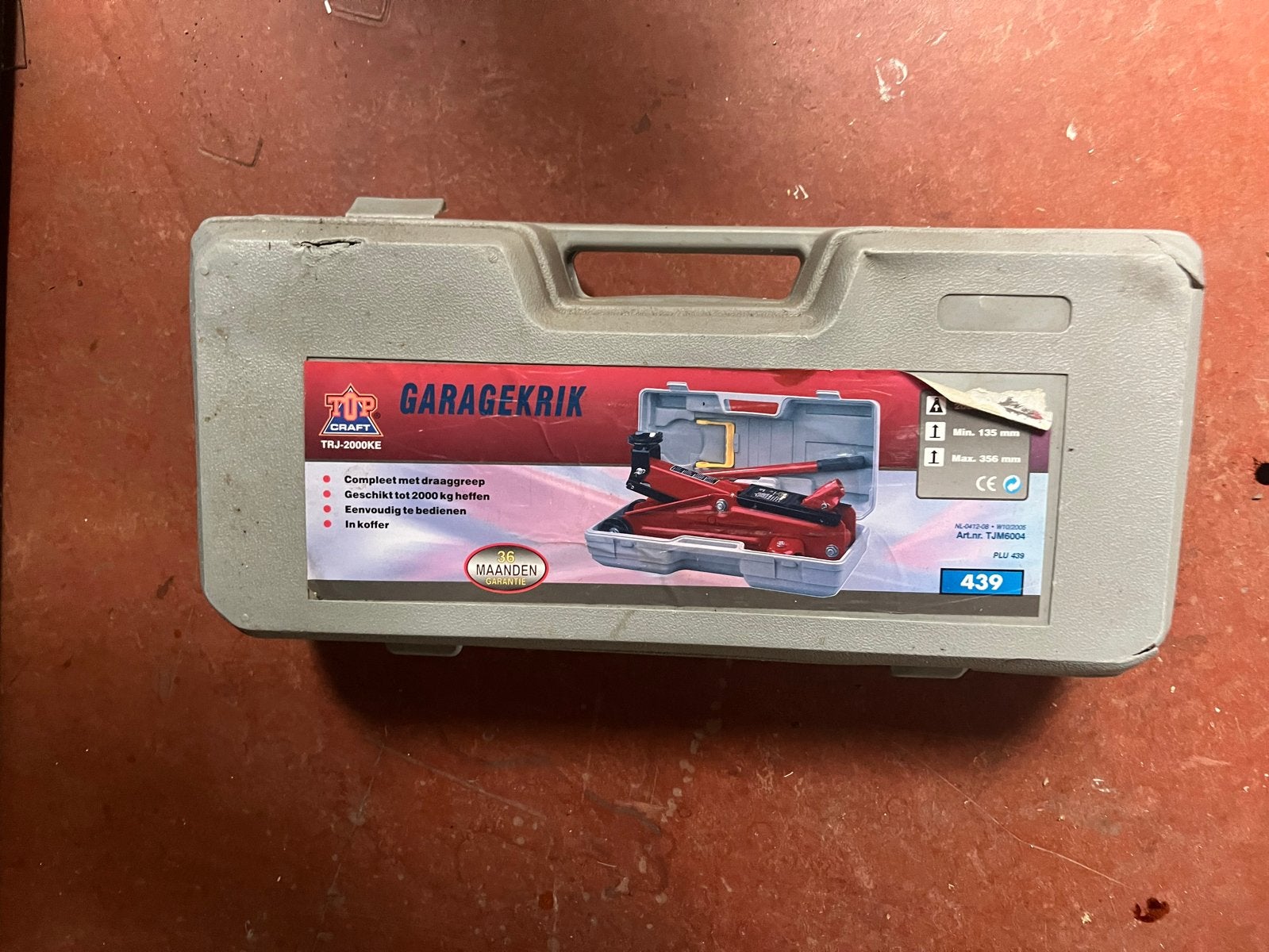 Top Craft Garagekrik - Compact en Handig, Ophalen of Verzenden, Gebruikt, Hydraulisch, Garagekrik