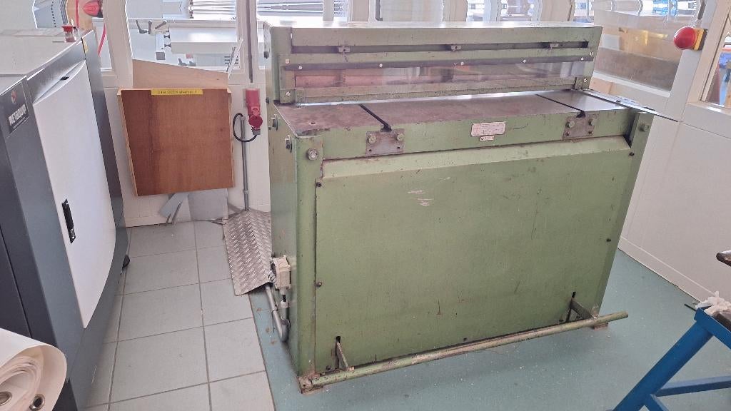 Joreg plaatschaar / guillotineschaar, Ophalen, Gebruikt