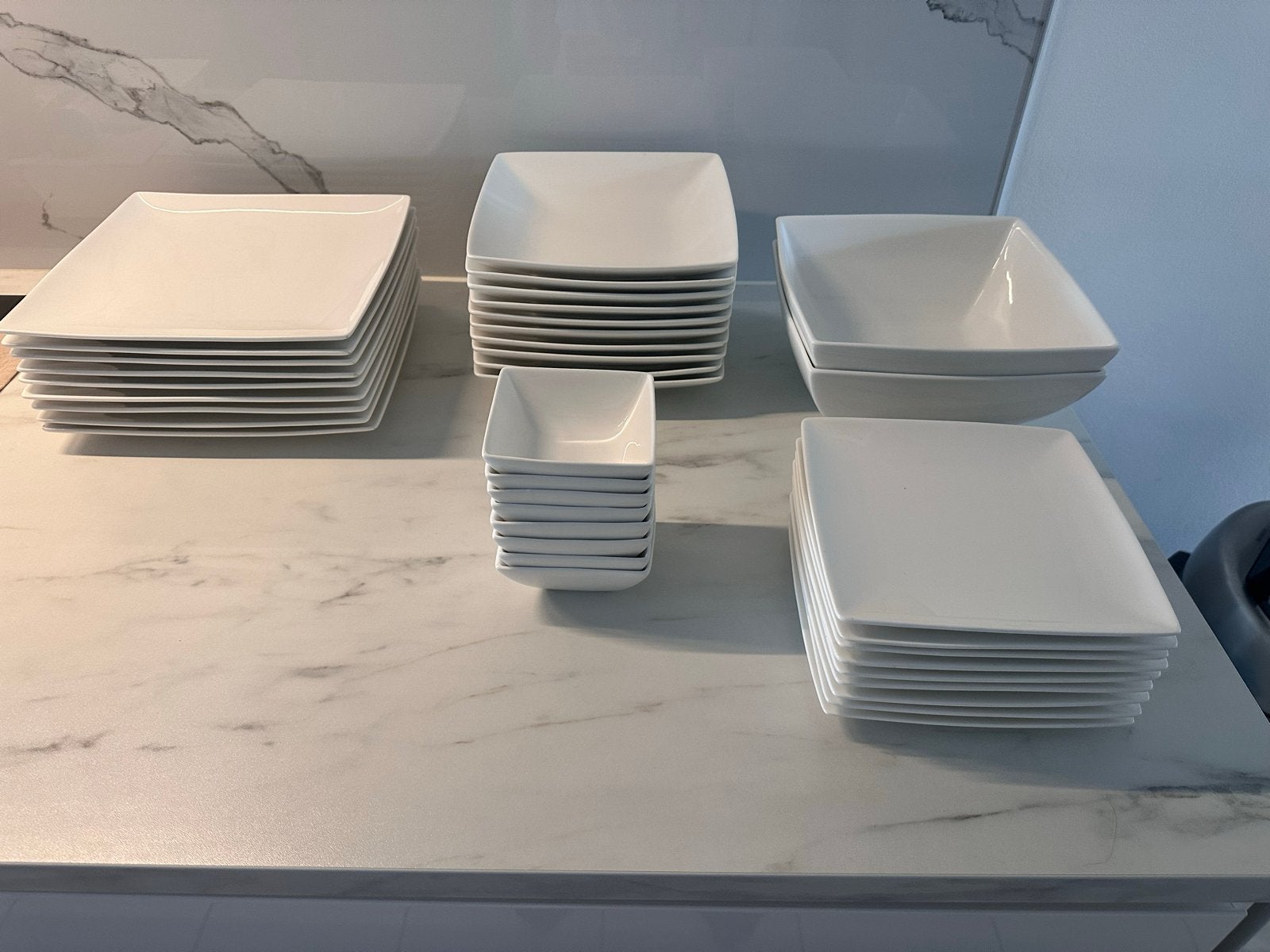 Yong Servies ontbijtset bordenset, Ophalen, Gebruikt, Overige merken, Modern