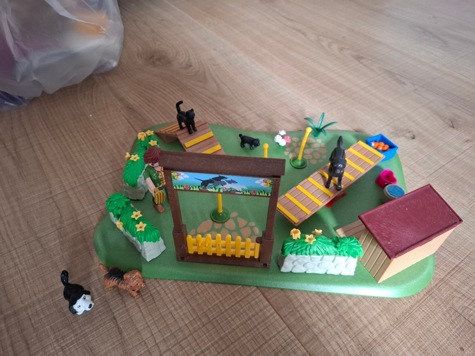 playmobile honden trainingspark, Ophalen, Gebruikt