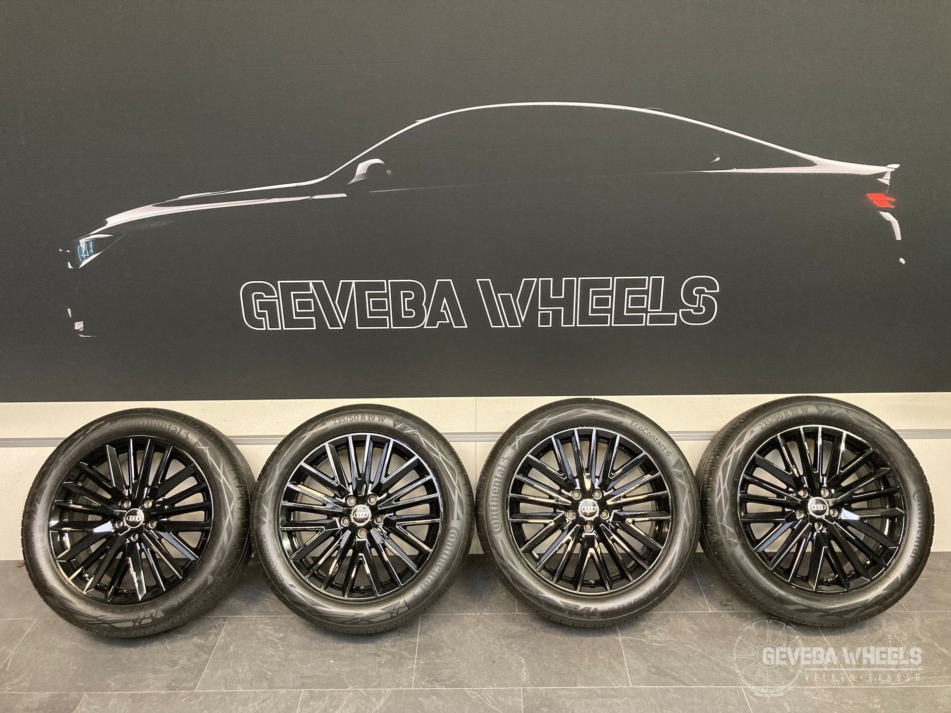 19” originele Audi Q3 F3 (Sportback) velgen + banden 5x112, 19 inch, Gebruikt, -, -