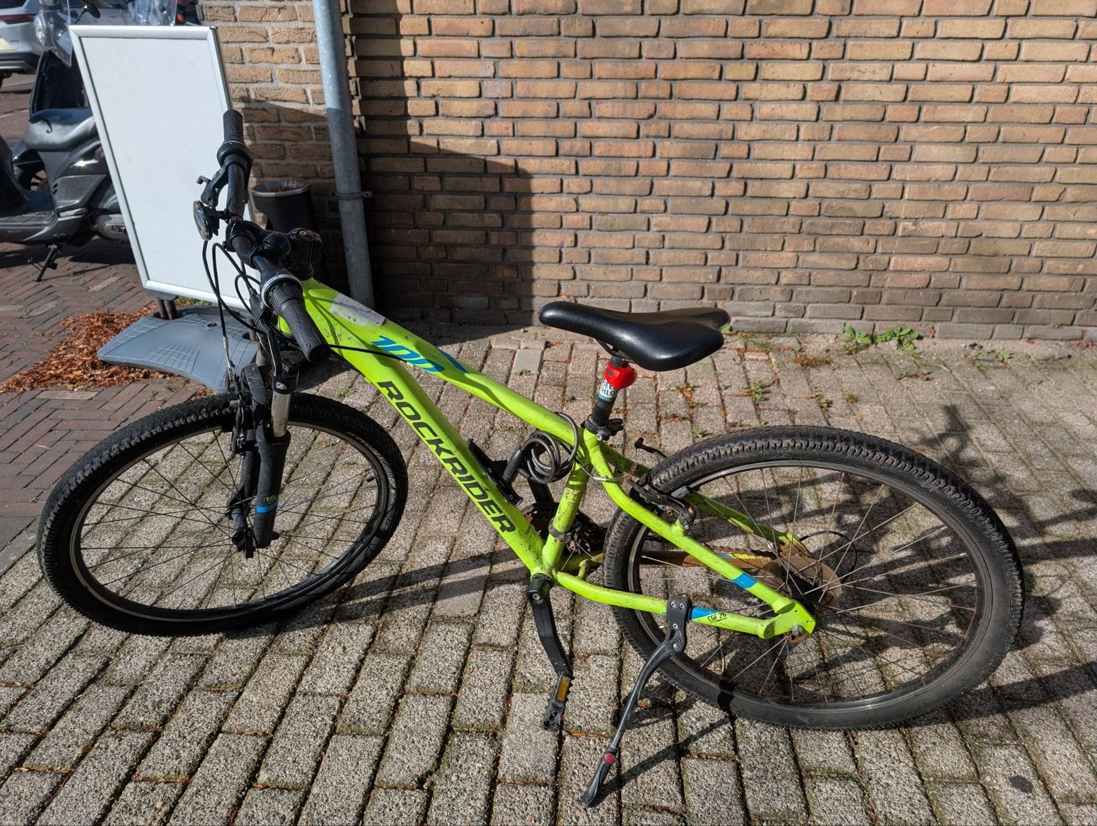 Jongensfiets Rockrider 100 MTB 26 inch, Gebruikt, 57 cm of meer, Hardtail, Ophalen