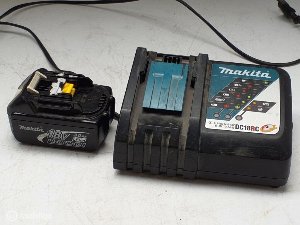 Makita LXT Accubatterij BL1830, Gebruikt