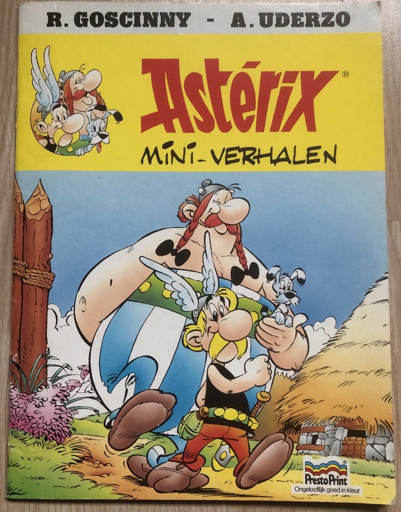 ASTERIX - ASTERIX MINI-VERHALEN - PRESTOPRINT, Eén stripboek, Ophalen of Verzenden, Zo goed als nieuw, Goscinny - Uderzo