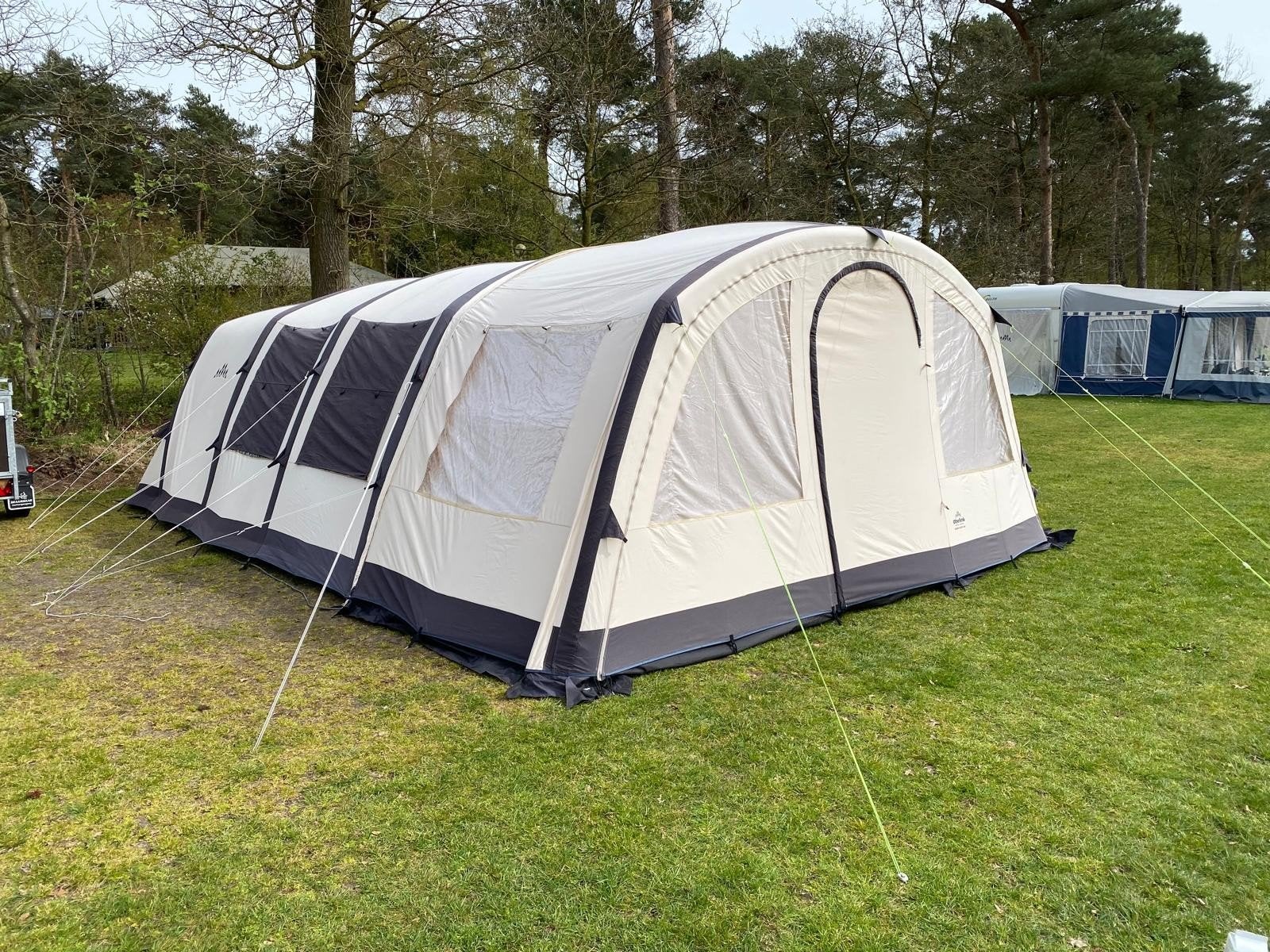 Miami easy air 6 Obelink, Caravans en Kamperen, Tenten, tot en met 6, Gebruikt, Ophalen