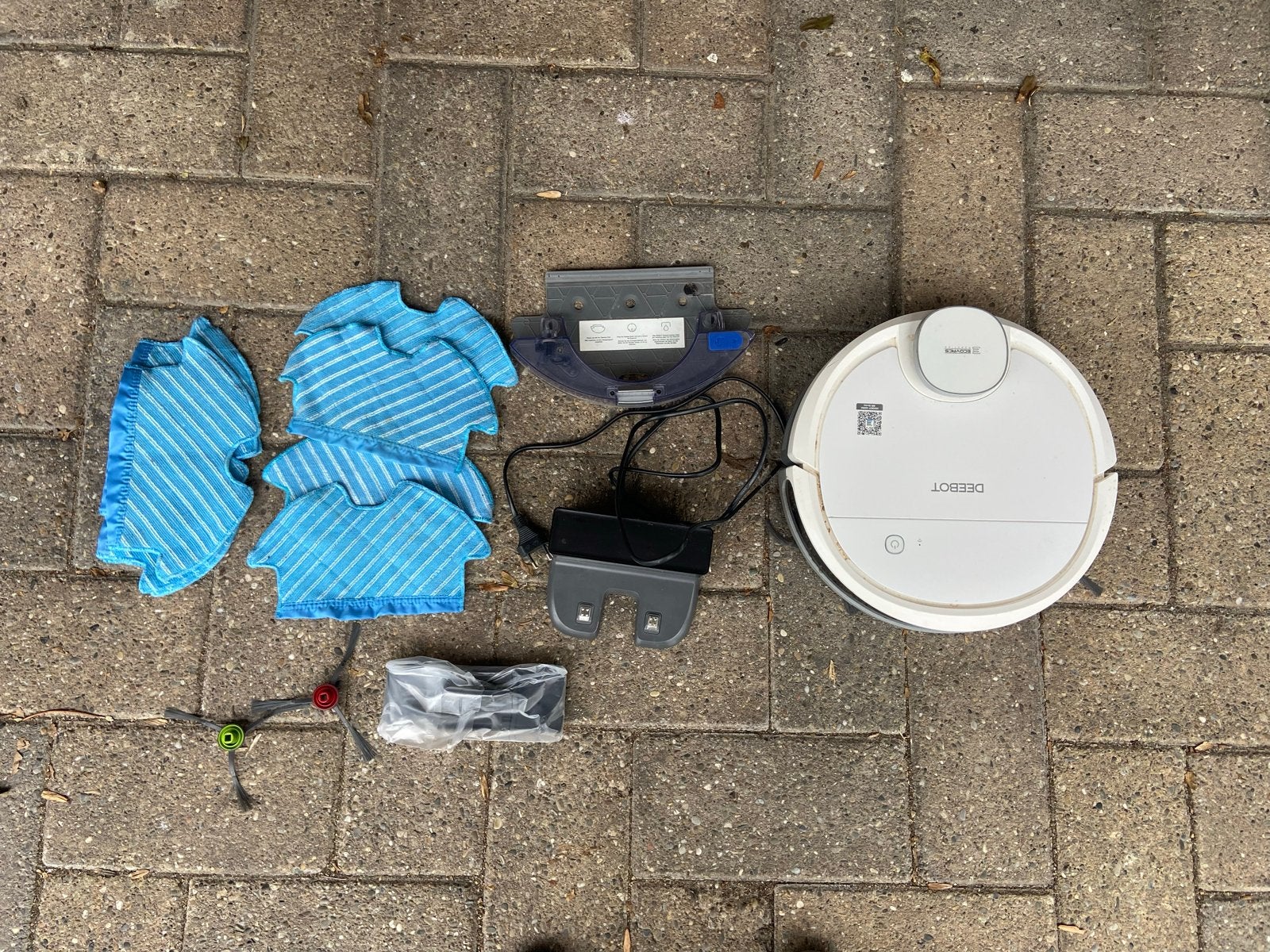 Ecovacs Deebot Ozmo 900 Robotstofzuiger met Dweilfunctie, Gebruikt, Dweilfunctie, Ophalen of Verzenden, Ecovacs
