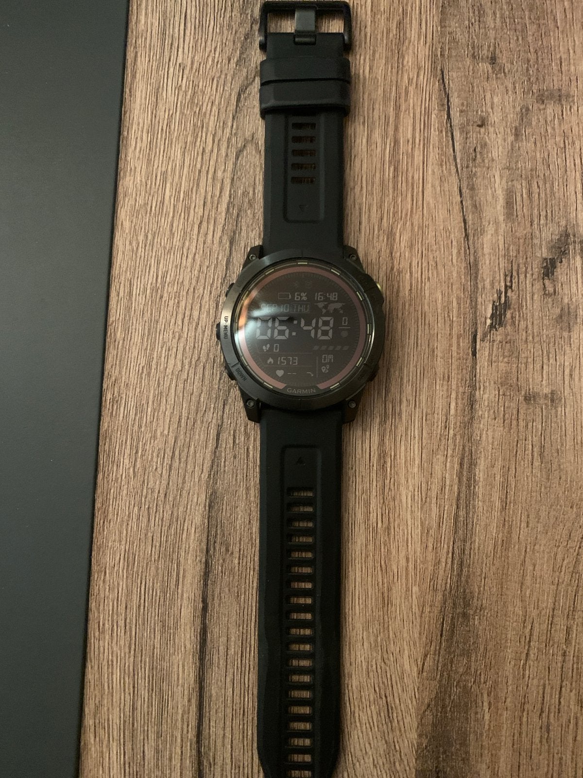 Garmin Enduro 2 Sapphire Solar Multisport GPS Horloge, Afstand, Verzenden, Zwart, Zo goed als nieuw