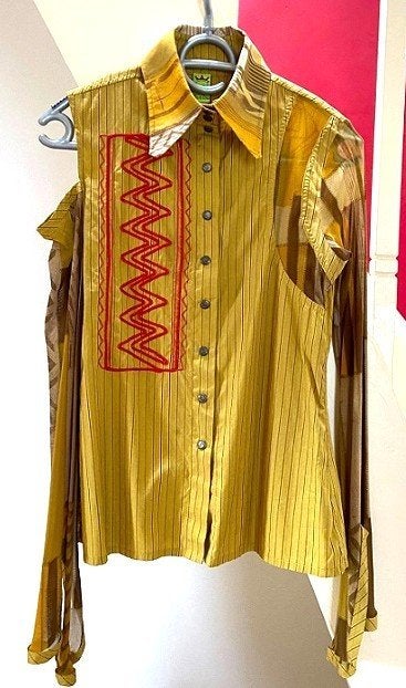 Save the Queen - blouse, Maat 38/40 (M), Meerkleurig, Zo goed als nieuw, Save the Queen