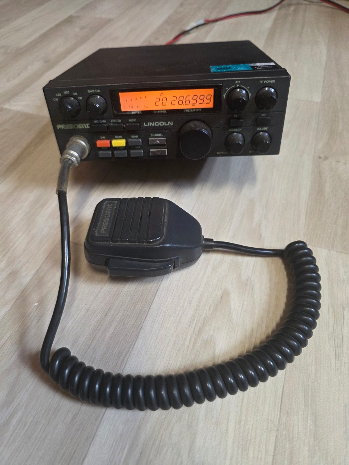 President Lincoln, Telecommunicatie, Ophalen of Verzenden, Gebruikt, Zender en Ontvanger
