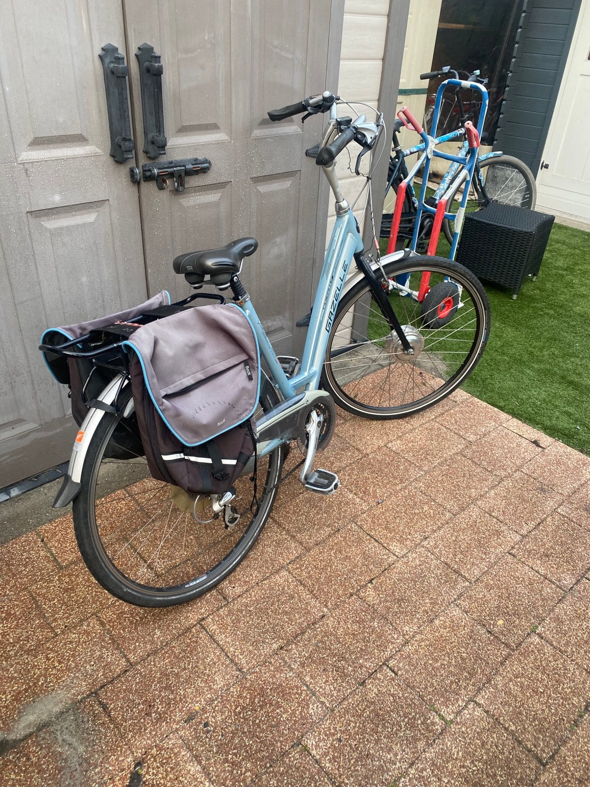 Gazelle dames fiets, 47 tot 50 cm, Ophalen, Zo goed als nieuw, Versnellingen
