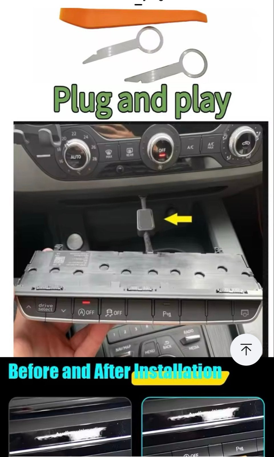 Start-Stop Deactivator Module voor Audi A3, Q2, Q3, S3, TT, Ophalen of Verzenden, Nieuw