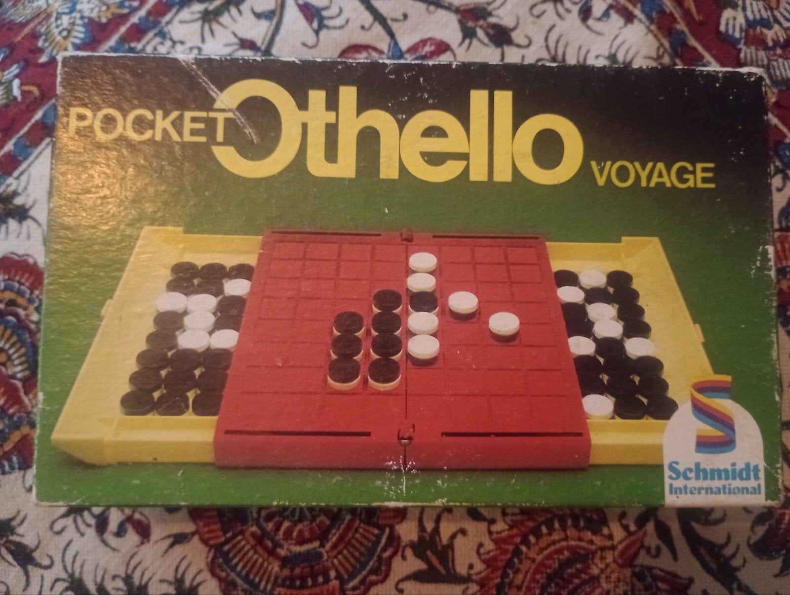 Pocket Othello Voyage Reisspel Schmidt International, Gebruikt, Een of twee spelers, Ophalen of Verzenden, Schmidt International