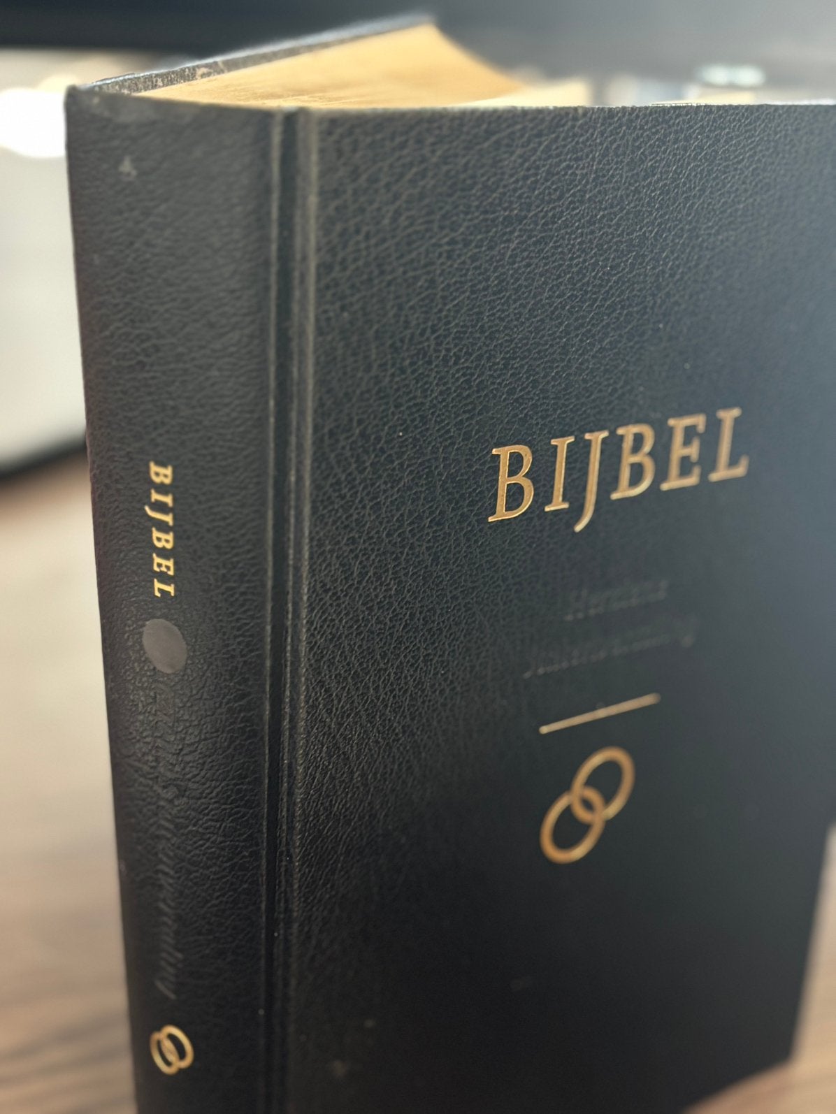 TROUWBIJBEL HSV 24,8/17.2cm  LINT HERZIENE STATENVERTALING, Ophalen of Verzenden, Zo goed als nieuw, Christendom | Protestants