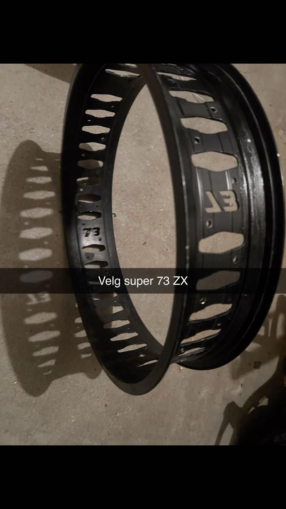 SUPER 73 ZX ( velg ), Ophalen of Verzenden