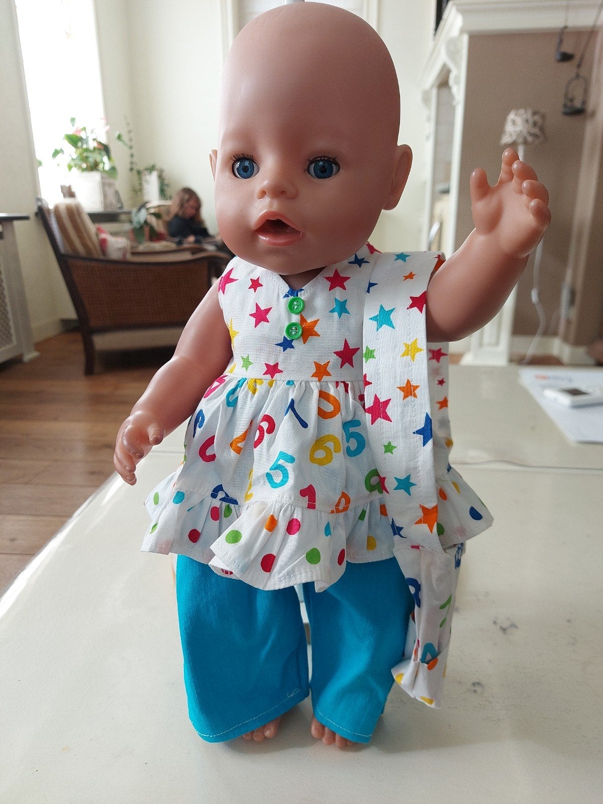 3 delig set baby born pop 43cm, Ophalen of Verzenden, Nieuw, Babypop