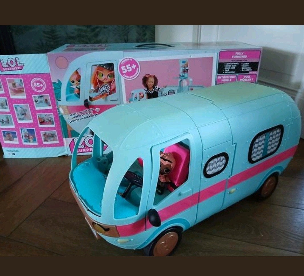 L.O.L. surprise 2-in-1 Glamper, Ophalen, Poppenhuis