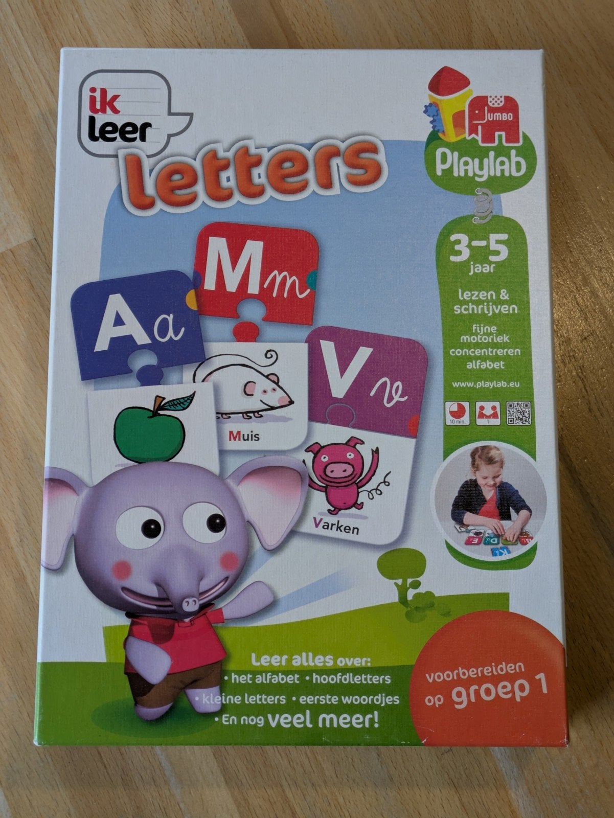 Jumbo Playlab Ik leer Letters - Alfabet leren, Ophalen of Verzenden, Gebruikt, Taal en Lezen