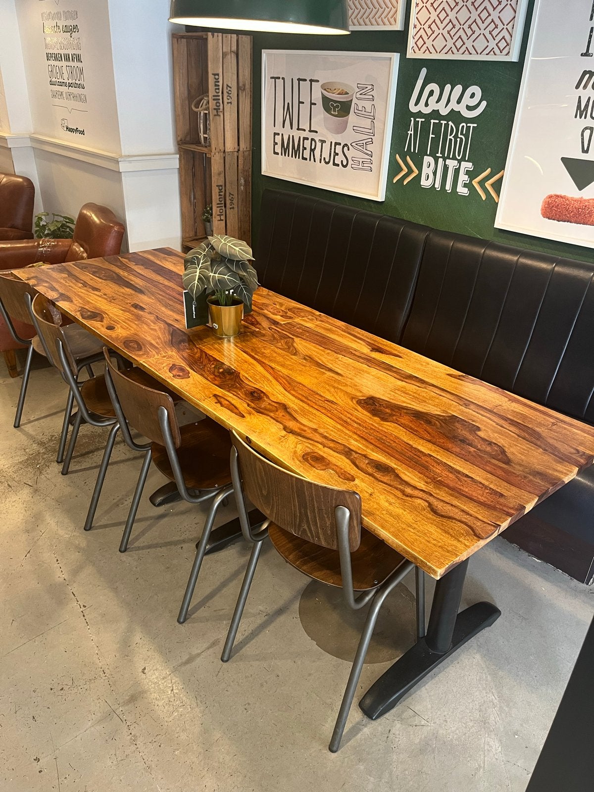Complete Horeca Inrichting: Tafels, Banken en Stoelen, Zakelijke goederen, Ophalen, Gebruikt, Complete inventaris