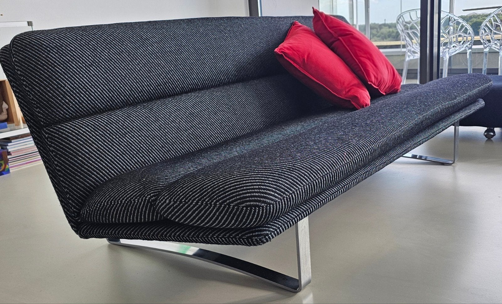 Artifort C683 Design 3 Zitsbank - 186x85x79cm, Huis en Inrichting, Banken | Sofa's en Chaises Longues, Ophalen, Gebruikt, Modern Design