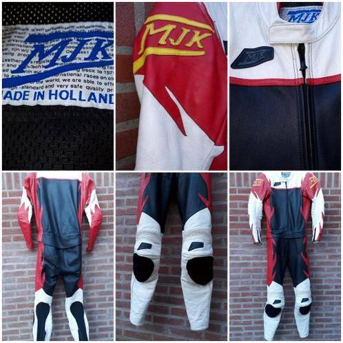 MJK - 2 - Delig - Racepak - motorpak - Motor combi, Ophalen of Verzenden, Tweedehands, Combipak, MJK