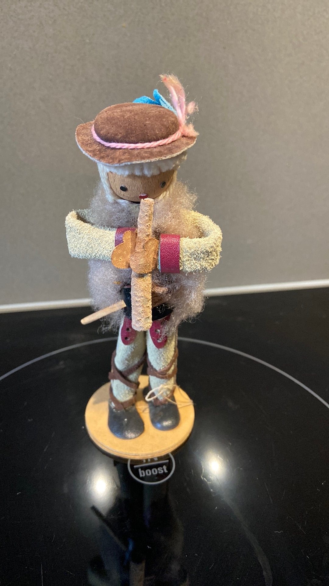 Vintage poppetje handgemaakt jaren 70, Ophalen of Verzenden, Zo goed als nieuw