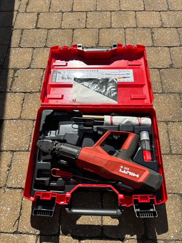 Hilti DX6-F8 Schiethamer in koffer, Doe-het-zelf en Verbouw, Ophalen, Zo goed als nieuw