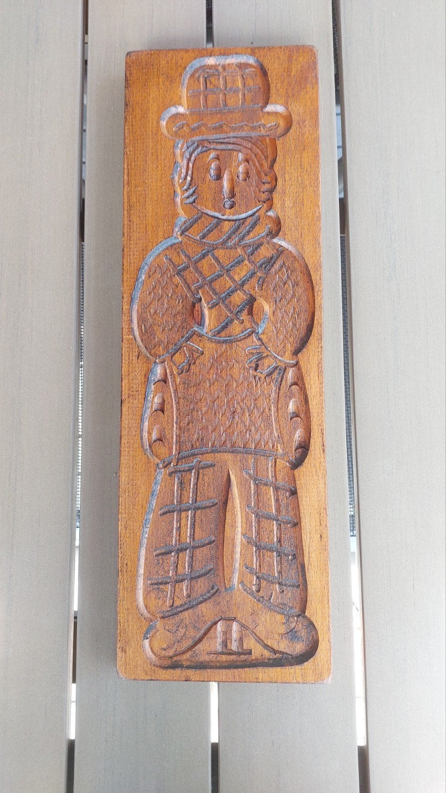 Originele handgestoken speculaasplank - perfecte staat, Ophalen of Verzenden