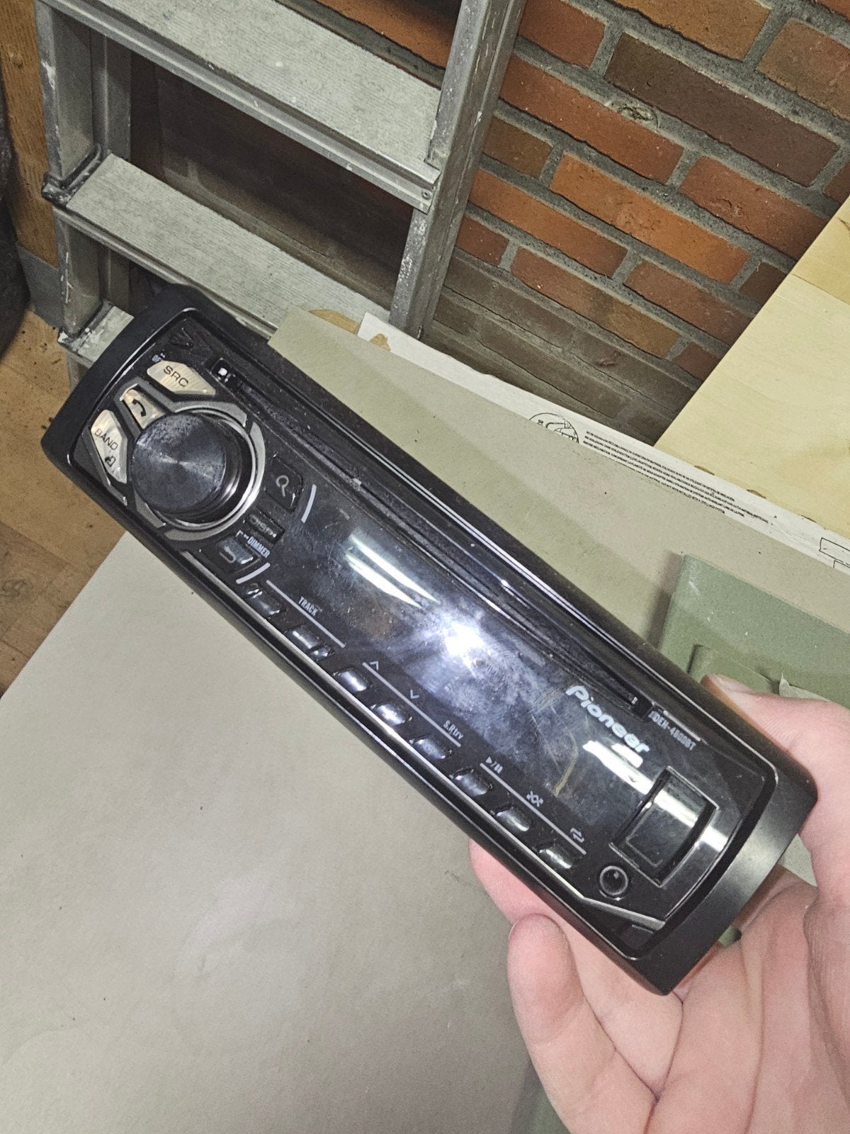 Pioneer DEH-4800BT Autoradio met Bluetooth, Ophalen of Verzenden, Gebruikt