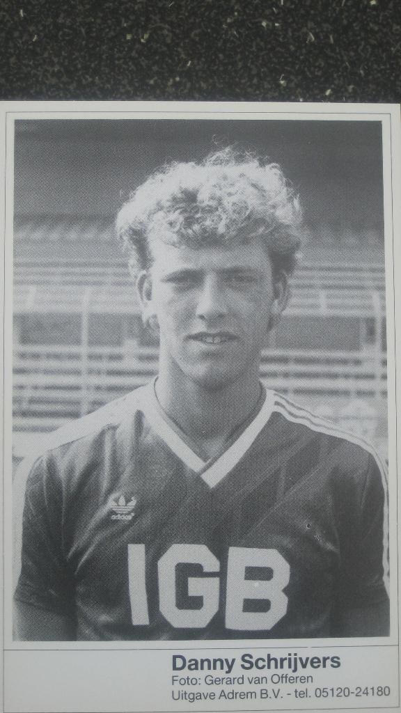 Spelerskaart van Danny Schrijvers NAC, Ophalen of Verzenden, Nieuw, NAC Breda, Spelerskaart