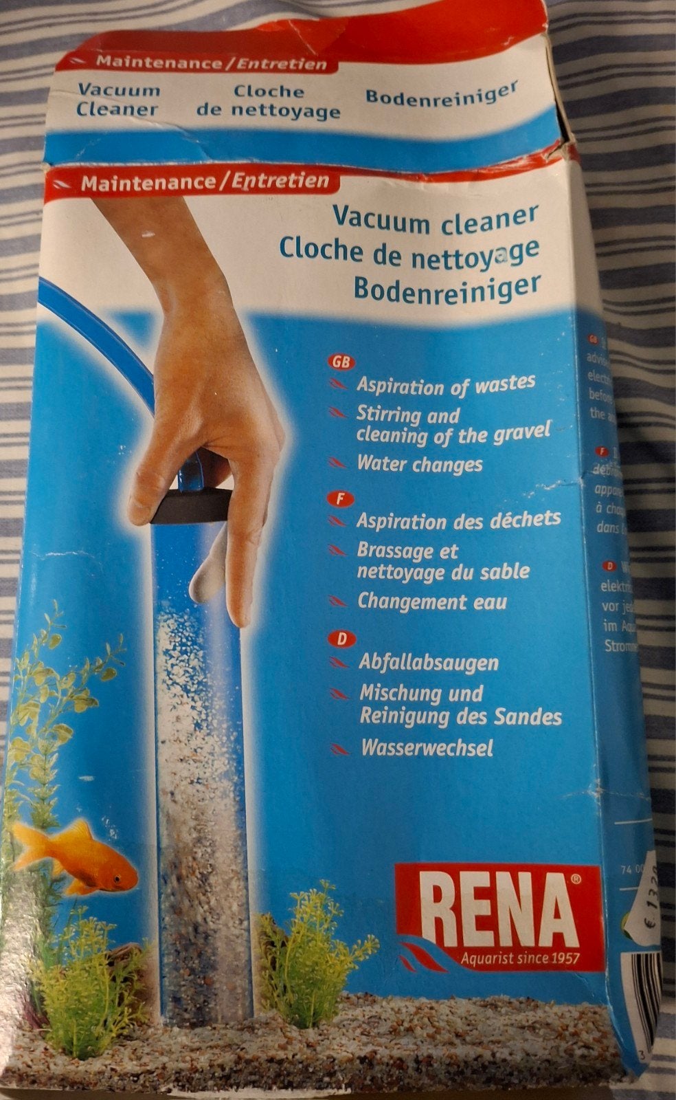 bodemreiniger aquarium, Dieren en Toebehoren, Ophalen of Verzenden, Gebruikt, Filter