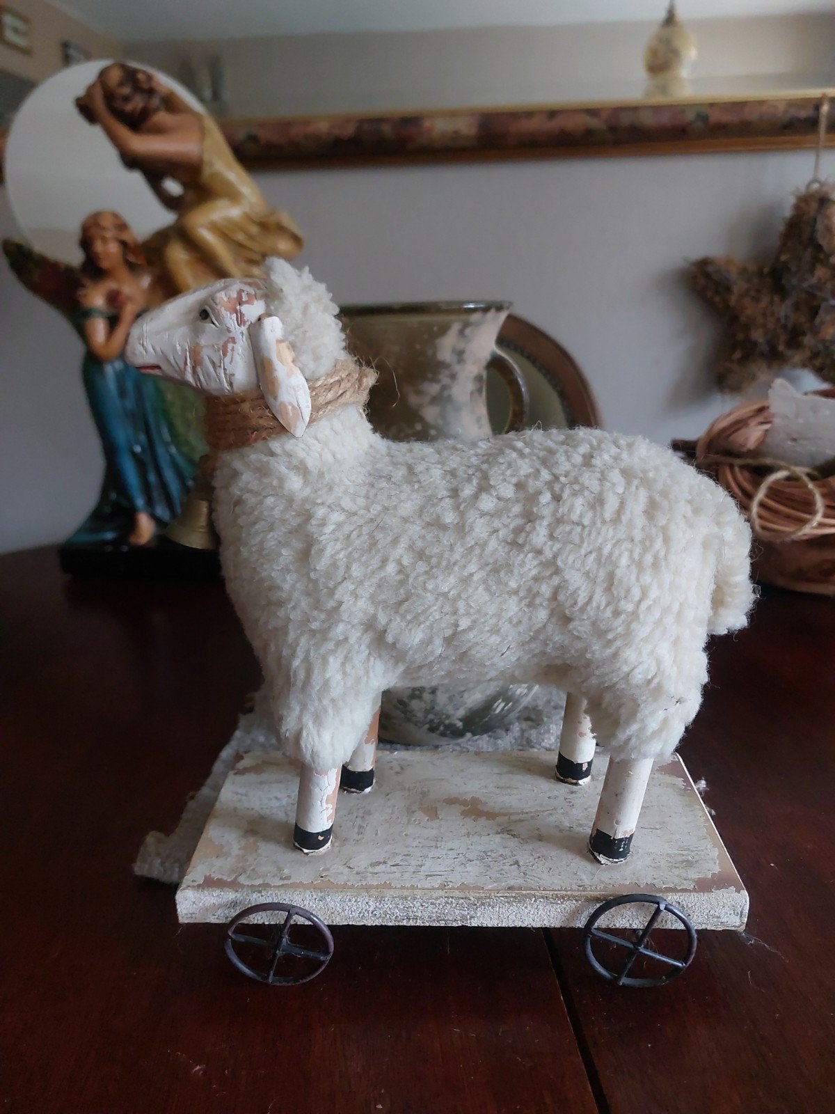Zeer fraai groot schaap., Ophalen of Verzenden