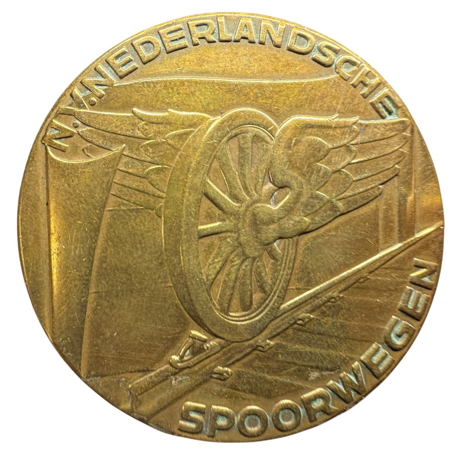 Nederlandse penning spoorwegstaking 1944, Ophalen of Verzenden, Nederland